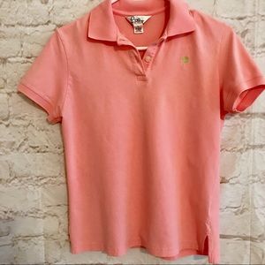 Lilly Pulitzer Pink Polo